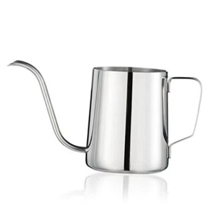 Pour Over Kettle Gooseneck Spout Coffee Tea Pot 12OZ Hanging Stainless Steel - Picture 1 of 7