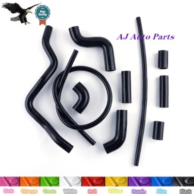 Silicone Radiator Hoses For Aprilia RSV4 R/RSV4 Factory/RSV4 Factory SE & BLACK — 第 1/4 张图片