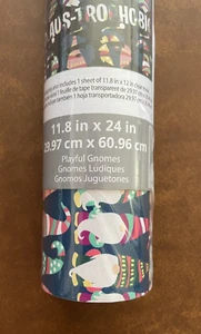 Siser Easypatterns SparkleBerry Tinte HTV verspielte Wichtel Weihnachten 11,8 x 24 Zoll Vinyl - Bild 1 von 4