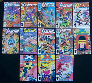 Lote X-FACTOR #1 - 12 + Anual - #6 1er Apocalipsis (Clave Marvel 1986-87) 9,2 casi nuevo- - Imagen 1 de 11