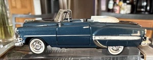 Chevrolet Bel Air 1954 Model Car Blue - Diecast - Scale 1:32 #CBEL54 w/box & COA - Picture 1 of 8