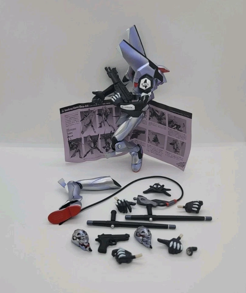 Figura Modelo de Producción Neon Genesis Evangelion eva-04 Kaiyodo COMO ESTÁ Solo Parte Foto 1 de 1