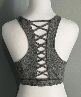 Sujetador deportivo Zella Racerback almohadillas extraíbles talla mediana Foto 1 de 4