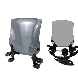 Wind Cover Dark Gray Motorbike Windscreen Fit For Honda Ruckus 50 (Zoomer) 03-24 - Bild 1 von 11