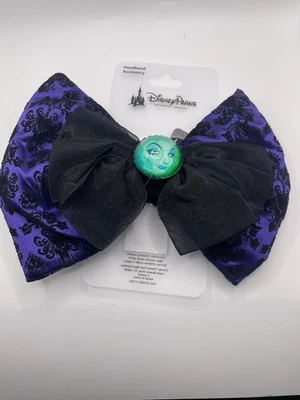 Orejas de arco intercambiables púrpura Madame Leota Haunted Mansion de los parques de Disney NUEVAS Foto 1 de 2