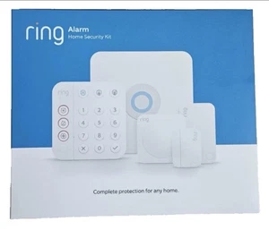 Ring Alarm (2nd Generation) 14 Piece Kit Home Security System - White Brand New! - Picture 1 of 3