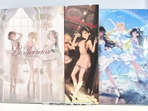 rare C106 BANGSOM ballerina girl vol 1 2 3 art book set comiket - Picture 1 of 11