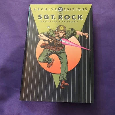 NEW SGT ROCK DC ARCHIVE EDITIONS HARDCOVER Vol 2 HC oop Omnibus - Image 1 of 3