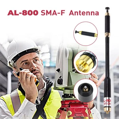 Telescopic AL-800 Dual Band VHF UHF SMA-Female Antennas For BaoFeng UV-9R Radio - Image 1 of 4