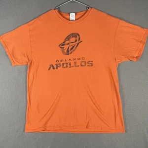 Orlando Apollos Shirt Mens XL Orange Alliance Football Take Aim Tee AAF Football - Picture 1 of 9