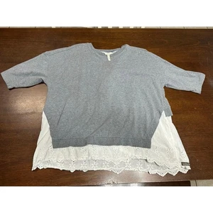 Matilda Jane Pullover Spitzendetail Oberteil Damen XXL feminin weich Schleife Academia Preppy - Bild 1 von 8