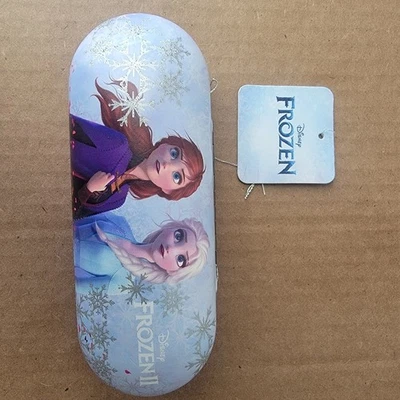 NEW Disney Frozen Anna And Elsa Hard Clamshell Eyeglasses Case - Image 1 of 4