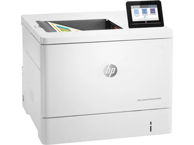 HP Color LaserJet Enterprise M555dn Duplex Printer (7ZU78A) White NEW - Image 1 of 4
