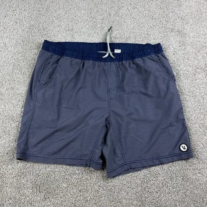 Pantalones Cortos Vuori Para Hombre Extra Grandes Azul Gris Core Gimnasio Rendimiento Elastizados Atletismo - Imagen 1 de 11