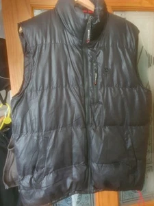 Mens Gillet Bodywarmer By Airwalk, Large Size Black Used Condition - Picture 1 of 8
