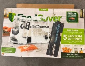 FoodSaver Multi Use Food Preservation System Food Vacuum Sealer VS3190 Silver - Picture 1 of 3