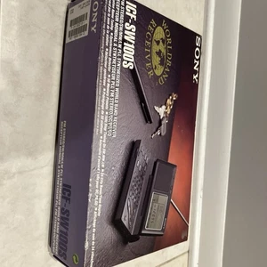 Sony ICF-SW100S Shortwave Receiver Used with Accessories - Picture 1 of 11