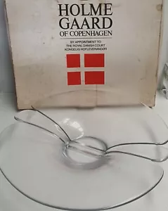 Retro Holmegaard Large Lilje (Lily) Bowl Torben Jorgensen Design c1985 Denmark - Picture 1 of 11