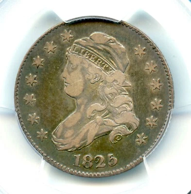 1825/4 (2) B-2 Capped Bust Quarter, PCGS VF30 - Image 1 of 3
