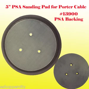 Almohadilla lijadora PSA de 5" sin orificios para cable portador 13904 13909 333 334 332 13900 - Imagen 1 de 3