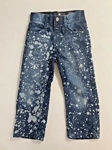Red Ape Bleach Splatter Childs Jeans Size 4 - Picture 1 of 3