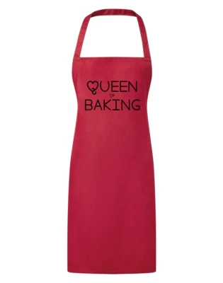 PREMIER Königin der Backschürze Backen Kochen Herz Schrift Geschenk