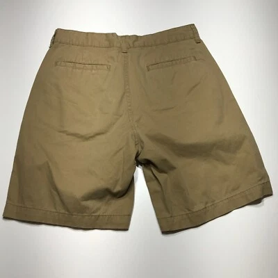 St. John's Bay Shorts Mens Size 32 Tan Khaki Flat Front Bermuda Regular Fit - Image 1 of 4