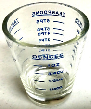 Vintage Measuring Glass 4 types Measurements   Lot 82