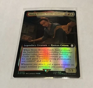 Moira Brown, Guide Author Extended Art Foil - PIP 0420 - NM - MTG Magic - Picture 1 of 2