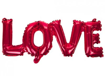 LOVE Small 6 inch ( 15cm) Balloon, Decoration for Birthdays,Special Occasions UK - Image 1 of 2