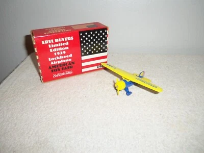 Винтажный 1999 Ertl-New York Toy Fair "1929 Lockheed" (1/43) литой самолет - Изображение 1 из 4