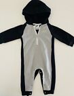 Nike Baby Amplify Coverall- Size 12 Months- Grey & Black