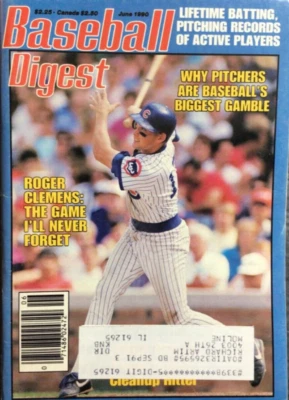BASEBALL DIGEST ~ June 1999 ~ Cubs’ Mark Grace Cover - Image 1 of 4