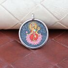 925 Silver Pendant Jewelry Create Necklace Laxmi God Hand Panting Gift For Her
