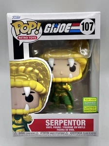 Funko POP! GI Joe: Serpentor #107 SDCC22/Exclusivo de Gamestop - Imagen 1 de 6