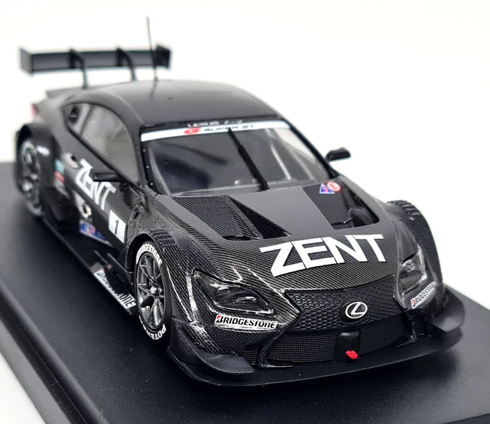 Ebbro 1/43 Lexus RC F Zent Cerumo Sepang Test Car GT500 Diecast Model Car - Image 1 of 4