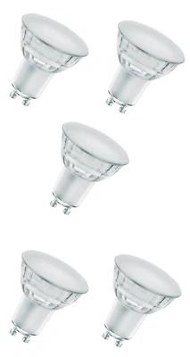 OSRAM GU10 LED Spot Leuchtmittel kaltweiß Dimmbar Reflektor Lampe 4,1W=32W 5er - Bild 1 von 4