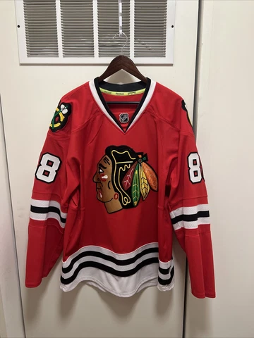 Chicago Blackhawks Reebok Edge 2.0 - Patrick Kane Jersey - Size 52 Cover