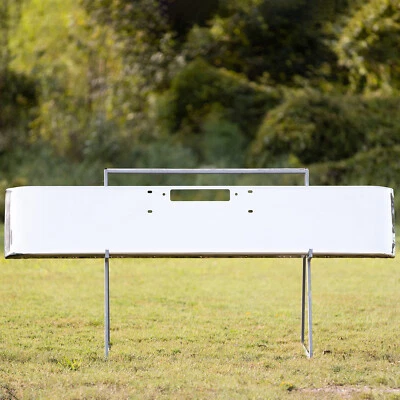 Parachoques cromado Western Star 4800 / 4900 / 4964 en Texas Square para eje delantero Foto 1 de 4