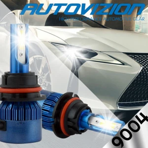 AUTOVIZION LED HID Headlight kit 9004 HB1 6000K 1987-1996 Mercury Tracer - Picture 1 of 12