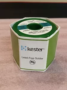 Kester 24-7068-7608 Solder Wire, Lead Free, Sn96.5Ag03Cu.5, 2.2%/275 .40MM .015" - Picture 1 of 3
