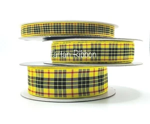 MacLeod Tartan Ribbon~10mm/16mm/25mm wide~Choice of Lengths~Free Post - Picture 1 of 4
