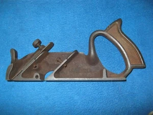 Cast iron double blade wood plane - Picture 1 of 7