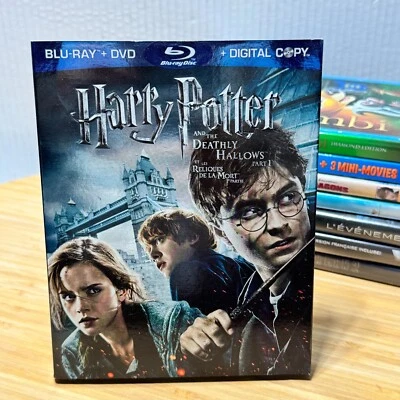 HARRY POTTER AND THE DEATHLY HALLOWS PART 1 Blu-Ray (2010) - Daniel Radcliffe - Image 1 of 2