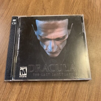 Dracula The Last Sanctuary PC Cd-Rom (2002) DreamCatcher Computer Game Gatefold - Image 1 of 4