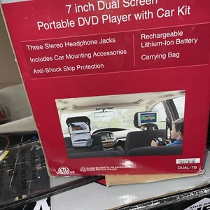 durabrand portable Duel dvd player - Picture 1 of 5