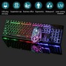 Gaming Keyboard and Mouse Set K13 Wired Rainbow LED Backlit For PC Laptop PS4
