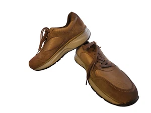 JOYA Tina Khaki Ortholite Sneakers Walking Shoes Brown/Tan Women's 8.5 Swiss - Picture 1 of 10