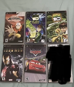psp games Lot 5 games and a Movie READ - Picture 1 of 11