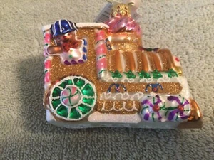 Selten, Christopher Radko Weihnachtsschmuck Sugar Choo Choo Gem, Neuzustand! FS! - Bild 1 von 10